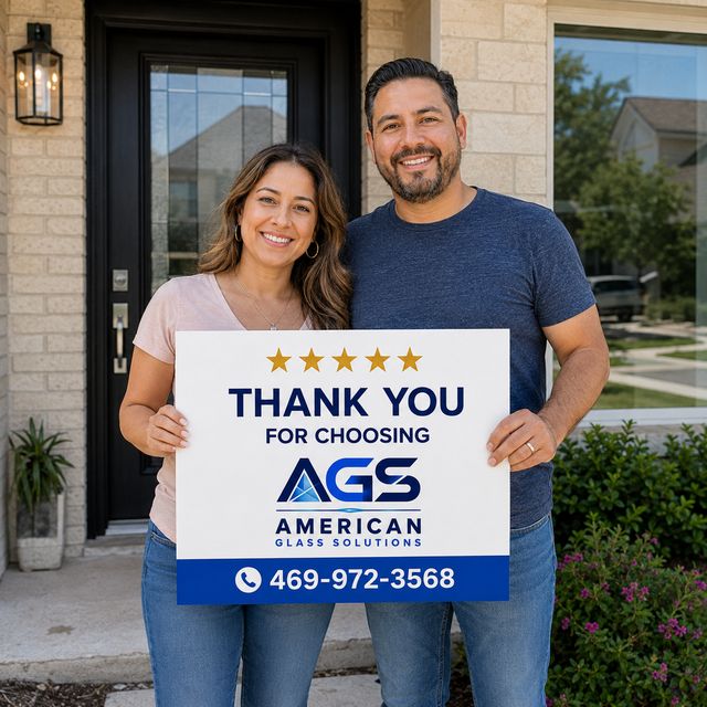 Happy AGS customer in Dallas TX