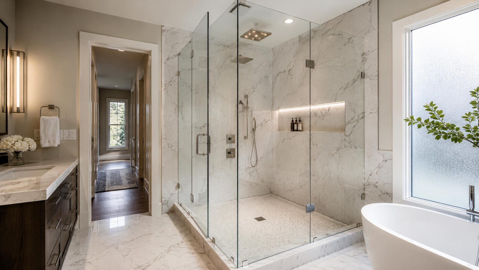 Frameless shower doors Dallas TX